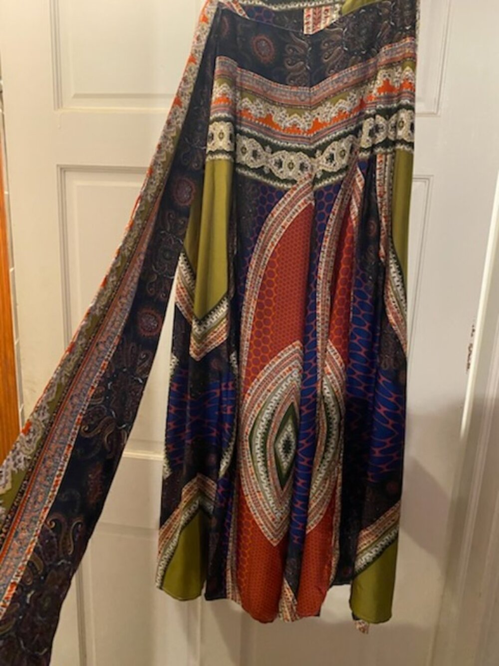Gracia size large palazzo pants, silky - Picture 6 of 7